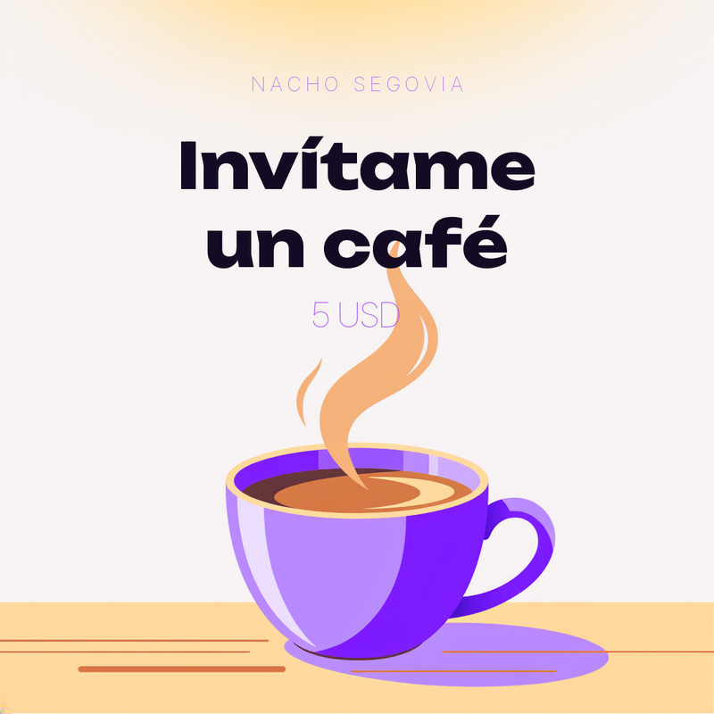Invítame un café — 5 USD