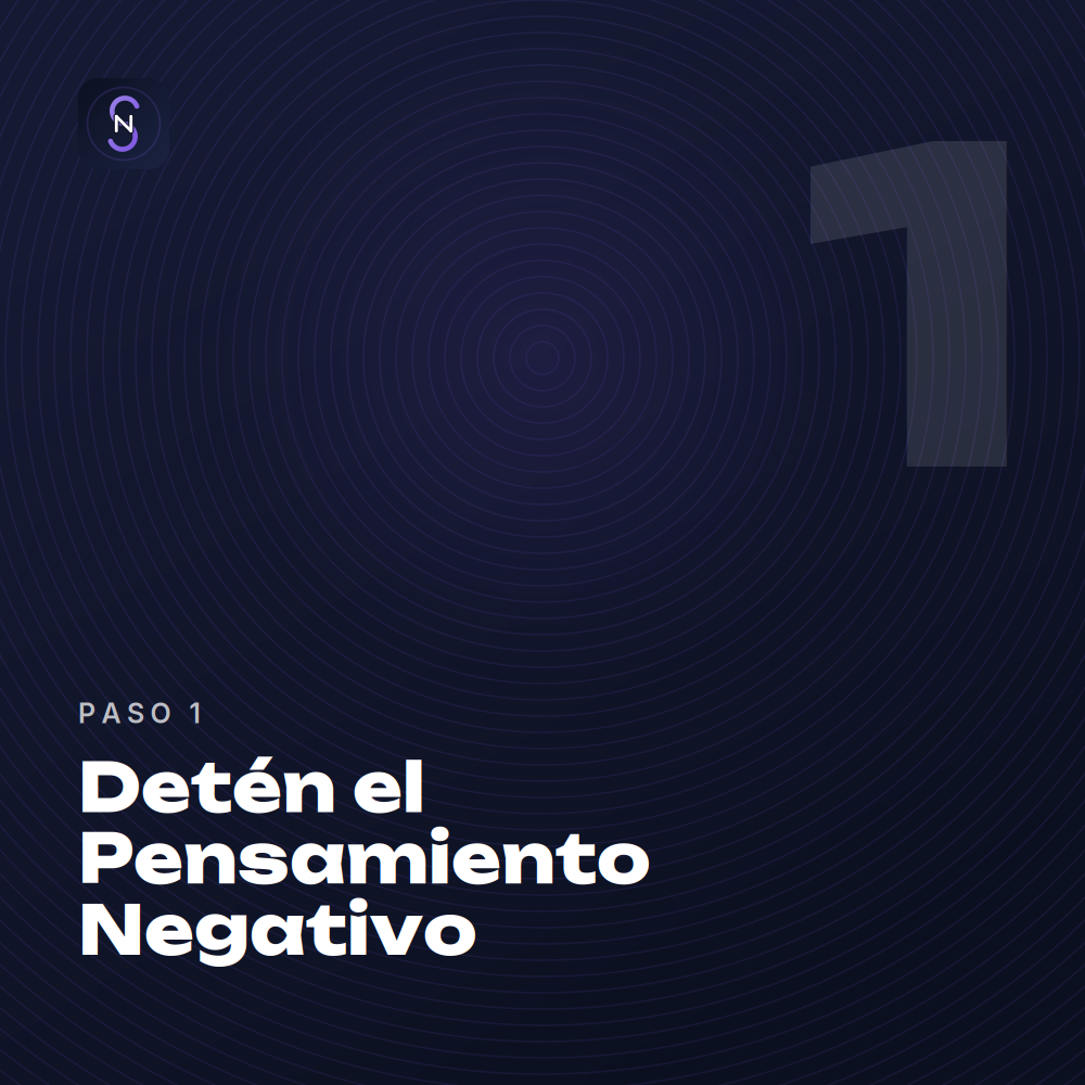 Paso 1 de 7 Pasos para Dejar el Pesimismo